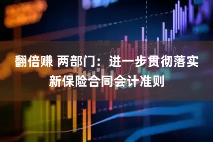 翻倍赚 两部门：进一步贯彻落实新保险合同会计准则