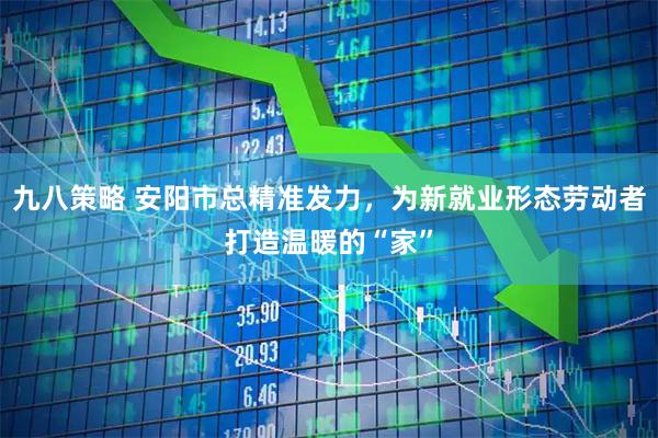 九八策略 安阳市总精准发力，为新就业形态劳动者打造温暖的“家”